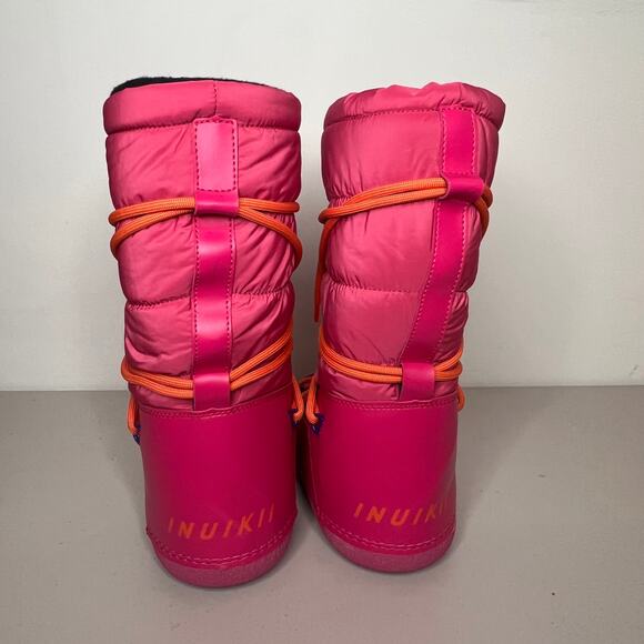 NUIKII x Free People Pink Mountain High Snow Boots Size 40/US 9 - Picture 3 of 7